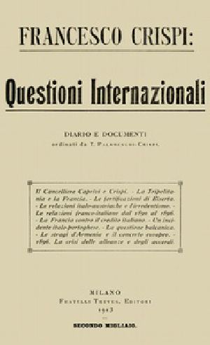 [Gutenberg 39469] • Questioni internazionali